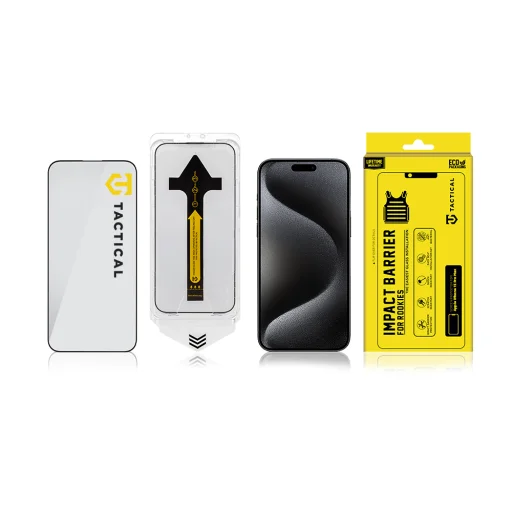 Taktikai Ütésvédő Kezdőknek üvegfólia Apple iPhone 15 Pro Max - 4
