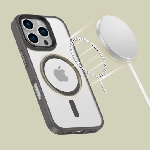 Tech-protect Magmat Magsafe Iphone 16 Pro Matte Titanium Tok - 3