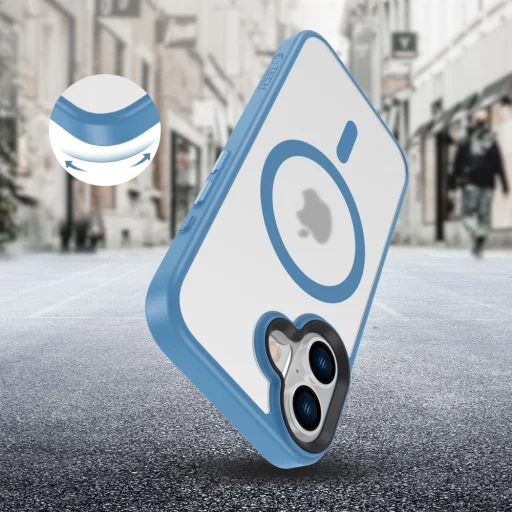 Tech-protect Magmat Magsafe Iphone 16 Matte Ultramarine Tok - 4