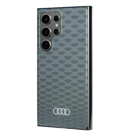  Samsung Galaxy S24 Ultra Eredeti Audi Hardcase IML Minta MagSafe tok szürke - 3