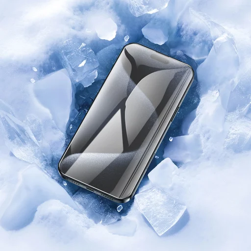 Borofone Edzett üveg BF6 Diamond Armor Teljes Képernyős HD iPhone 16 Pro - 10 darab üvegfólia - 6