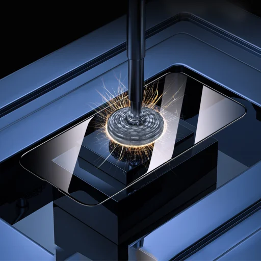 Borofone Edzett üveg BF6 Diamond Armor Teljes Képernyős HD iPhone 16 Pro - 10 darab üvegfólia - 8