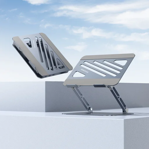 Borofone tablet tartó BH115 Vito szürke - 6