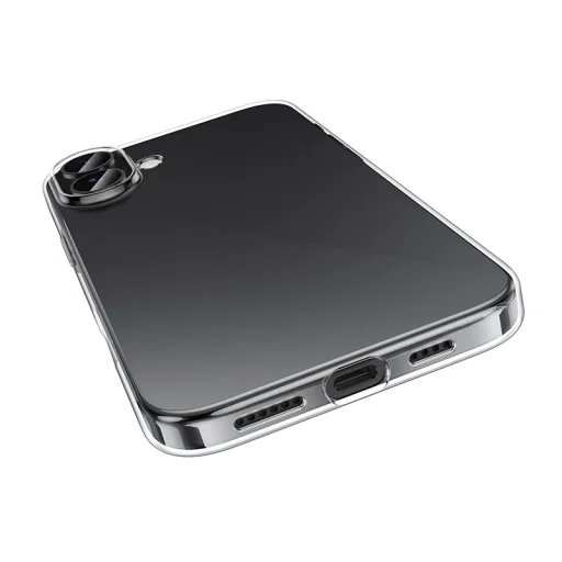 Borofone Tok BI4 Ice Sorozat iPhone 16 Plus átlátszó tok - 4