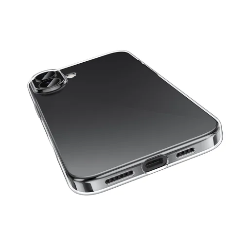 Borofone Tok BI4 Ice Sorozat iPhone 16 Plus átlátszó tok - 5