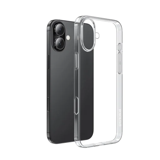 Borofone Tok BI4 Ice Sorozat iPhone 16 Plus átlátszó tok - 1