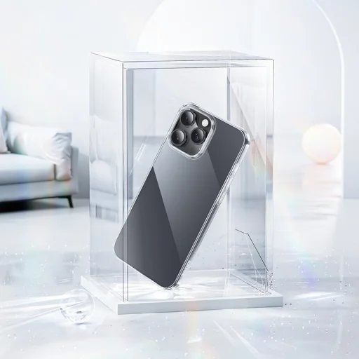 Borofone Tok BI4 Ice Series iPhone 16 Pro átlátszó tok - 7