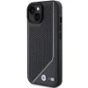  Apple iPhone 15/14/13 Fekete BMW Perforated Twisted Line MagSafe tok thumbnail