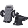 Nexeri US-T1 fekete műszerfalra vagy szélvédőre rögzíthető autós telefontartó thumbnail