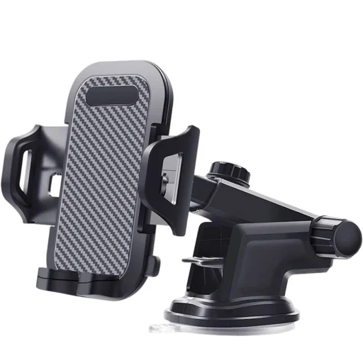 Nexeri US-T1 fekete műszerfalra vagy szélvédőre rögzíthető autós telefontartó - 10