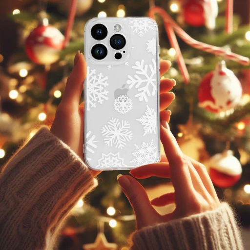 TEL PROTECT Karácsonyi Átlátszó Tok iPhone 11 Design 4 - 5