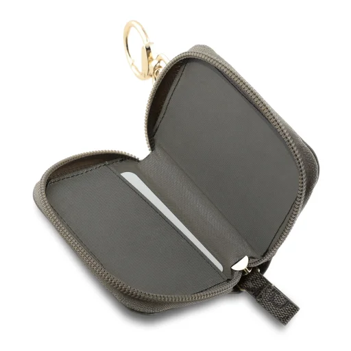 Guess PU 4G Script Logo Kulcstartó Barna - 3