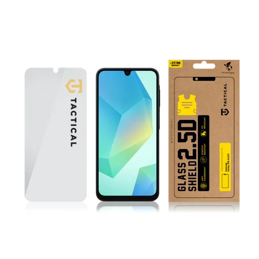 Tactical Glass Shield 2.5D Samsung Galaxy A16 5G átlátszó üvegfólia - 3