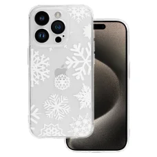 TEL PROTECT Karácsonyi Átlátszó Tok iPhone 16 Plus Design 4 tok