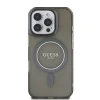  iPhone 16 Pro Max fekete Guess IML Glitter Ring MagSafe tok - 2