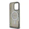  iPhone 16 Pro Max fekete Guess IML Glitter Ring MagSafe tok - 5