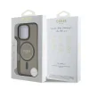  iPhone 16 Pro Max fekete Guess IML Glitter Ring MagSafe tok - 6