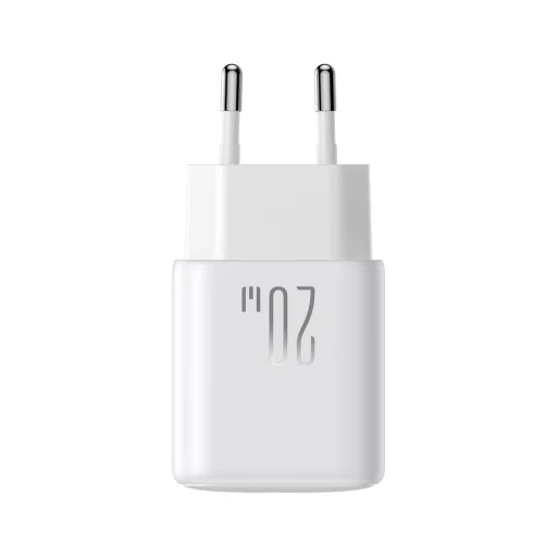Joyroom JR-TCF21 hálózati töltő USB-C / USB-A 20W PD / QC 3.0 - fehér - 3