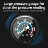 Rockbros 42310006001 biciklipumpa nyomásmérővel - fekete thumbnail