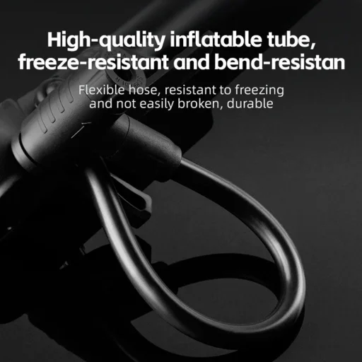 Rockbros 42310006001 biciklipumpa nyomásmérővel - fekete - 3