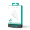 Joyroom JR-TCF20 USB-C PD 20W hálózati töltő - fehér + USB-C / USB-C kábel 1m thumbnail