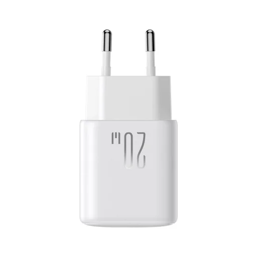 Joyroom JR-TCF20 USB-C PD 20W hálózati töltő - fehér + USB-C / Lightning kábel 1m - 3