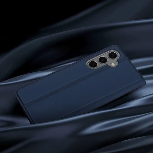 DUX DUCIS pénztárca tok SKIN PRO Samsung Galaxy S24 FE kék tok - 4