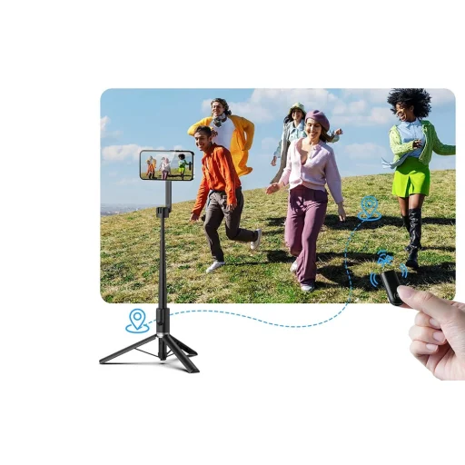 Selfie bot / állvány TELESIN telefonokhoz - 6