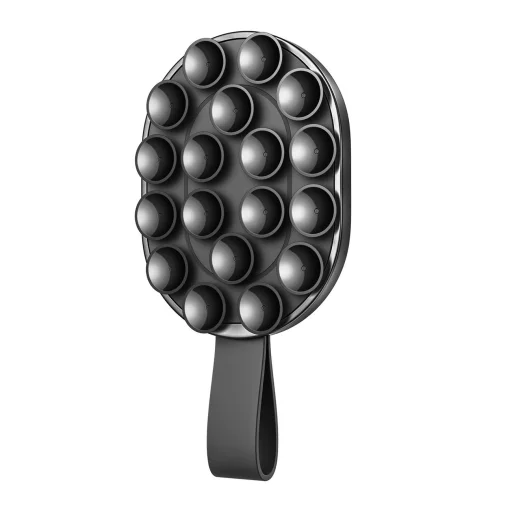 Joyroom JR-ZS393-S mágneses tartó tapadókorongokkal 4.7-7 hüvelykes telefonhoz - fekete tok - 1