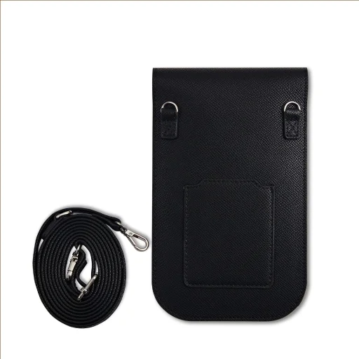 Guess PU Grained Triangle Logo Kézitáska Fekete - 3