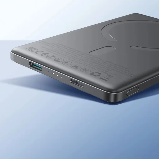 Powerbank Joyroom JR-PBM08 5000mAh 20W induktív töltéssel - szürke magsafe - 14