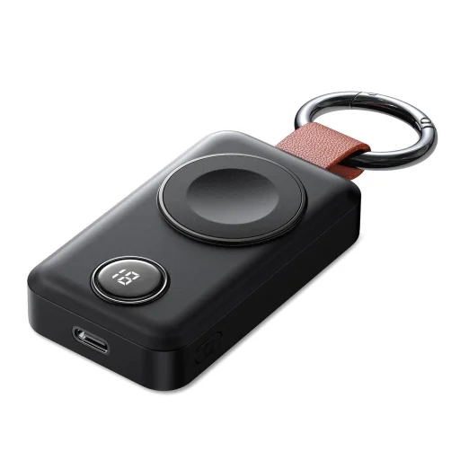 Joyroom JR-WQW01 vezeték nélküli powerbank 2000mAh 3W Apple Watch-hoz - fekete tok - 5