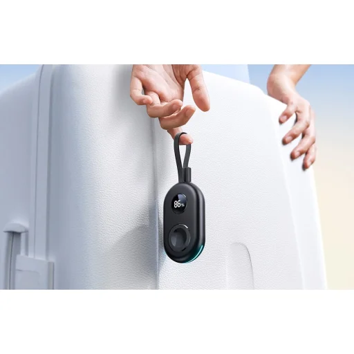 Joyroom JR-W09 3W vezeték nélküli töltő USB-C kábellel Apple Watchhoz - fekete tok - 7