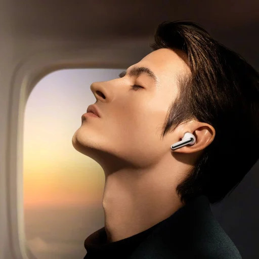 Joyroom Funpods JR-FN1 vezeték nélküli fülbe helyezhető TWS Bluetooth 5.4 ANC ENC fejhallgató - fehér - 9