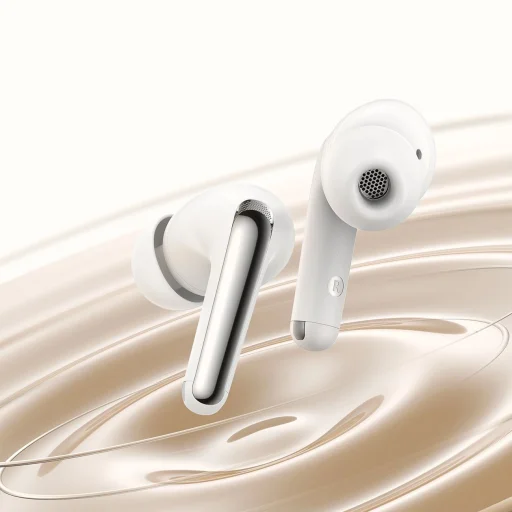 Joyroom Funpods JR-FN1 vezeték nélküli fülbe helyezhető TWS Bluetooth 5.4 ANC ENC fejhallgató - fehér - 10