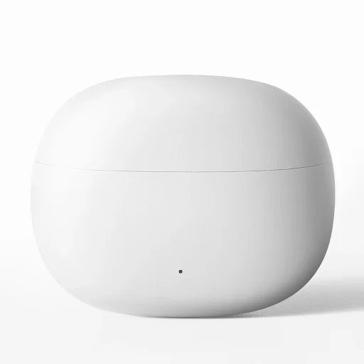 Joyroom Funpods JR-FN1 vezeték nélküli fülbe helyezhető TWS Bluetooth 5.4 ANC ENC fejhallgató - fehér - 3