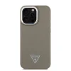  iPhone 16 Pro Max Barna Guess PU Grained Triangle Logo tok - 2