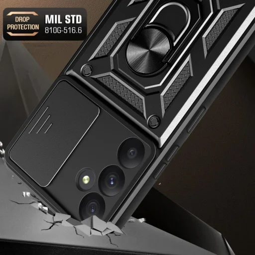 Tech-protect Camshield Pro Galaxy S24 Fe Fekete Tok - 2