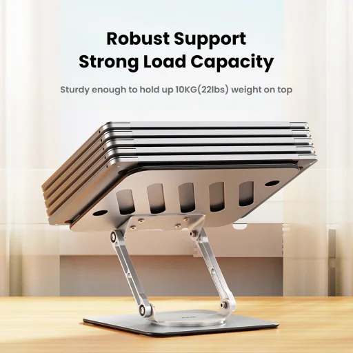 Rock Laptop állvány Ultra Light Aluminium ezüst - 7