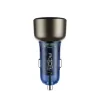 Rock autós töltő H16 - USB + Type C - 72W 5A kék thumbnail
