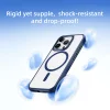 Rock Guard Sorozat Mágneses Tok iPhone 16 Pro-hoz átlátszó-kék tok thumbnail