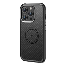 Rock Kevlar Series aramid szálas tok iPhone 15 Pro Max fekete tok