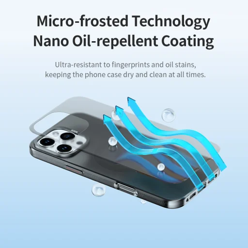 Rock Matt Sorozat Mágneses tok iPhone 16 fekete tok - 4