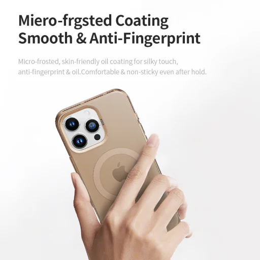 Rock Matt Sorozat Mágneses tok iPhone 16 fekete tok - 3