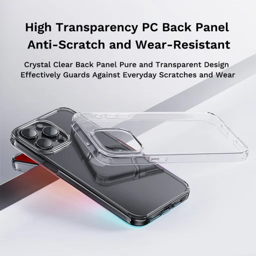 Rock Pure Series tok iPhone 16 Pro Max átlátszó - 7