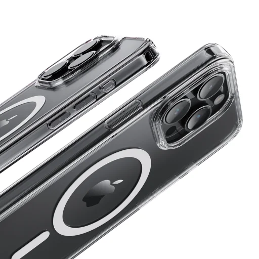 Rock Crystal Series Mágneses Tok iPhone 16 Pro Max átlátszó tok - 4
