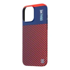 OBAL:ME Flossy Stripes tok Apple iPhone 16 Pro Max Blue/Red