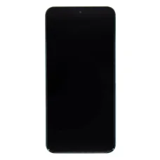 LCD kijelző + Érintőképernyő + Előlapi borító Samsung S901B Galaxy S22 Zöld (Szervíz csomag)
