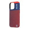 OBAL:ME Flossy Stripes tok Apple iPhone 16 Pro Blue/Red thumbnail