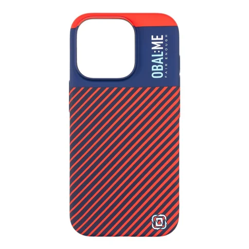 OBAL:ME Flossy Stripes tok Apple iPhone 16 Pro Blue/Red - 2